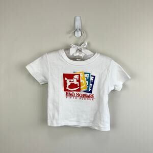 Vintage Oneitas Kids FAO Schwarz Fifth Avenue T-Shirt 18 Months